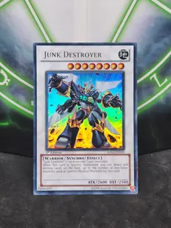 Yugioh Junk Destroyer 5DS3-EN039 Ultra Rare 1st Edition NM - Image 1