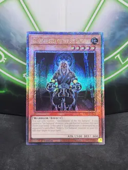 Yugioh Grandmaster of the Six Samurai RA03-EN174 Quarter Century Secret Rare NM - Image 1