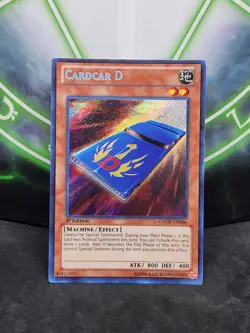 Yugioh Cardcar D GAOV-EN006 Secret Rare 1st Edition NM - Image 1