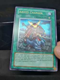 Yugioh Armed Changer EEN-EN045 Ultimate Rare 1st Edition MINT - Image 3