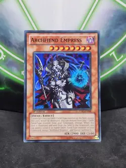 Yugioh Archfiend Empress STBL-EN000 Super Rare 1st Edition NM - Image 1