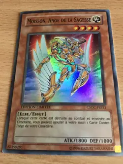 Carte Yu-Gi-Oh! CSOC-FRSE1 Moisson, Ange de la Sagesse (Super Rare) - Image 1