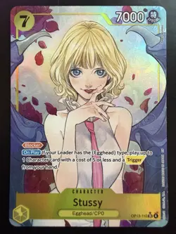 Stussy OP13-110 Alt Art OP13 Carrying On His Will One Piece TCG - Image 1
