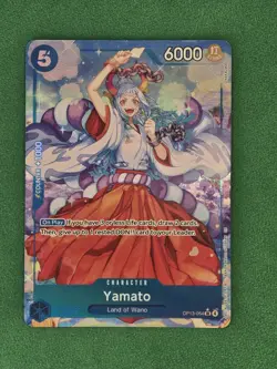 One Piece TCG Yamato OP13-054 Foil (Alt Art) Carrying on His Will English - Image 3