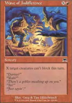 Wave of Indifference x4 - Onslaught - NM-Mint, English - Onslaught - Image 1
