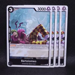 Bartolomeo R OP04-089 - Kingdoms Of Intrigue - One Piece TCG (Playset) - Image 1