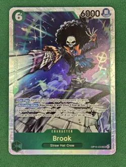 One Piece Brook (OP15-032) Adventure on Kami's Island Holo SR - Image 3