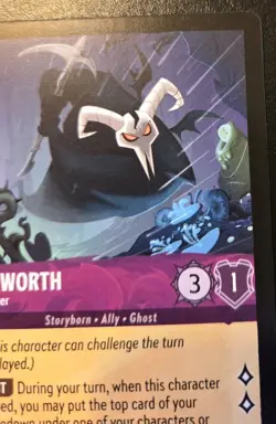Duckworth - Ghost Butler 47/204 Uncommon Whispers In The Well Disney Lorcana - Image 3