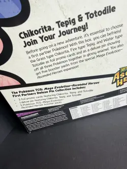 Pokemon TCG Mega Evo Ascended Heroes First Partners Deluxe Pin Collection SEALED - Image 2