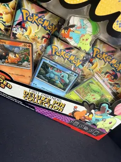 Pokemon TCG Mega Evo Ascended Heroes First Partners Deluxe Pin Collection SEALED - Image 3
