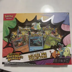 Pokemon TCG Ascended Heroes First Partners Deluxe Pin Collection - Image 1