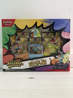 Pokemon TCG Ascended Heroes First Partners Deluxe Pin Collection - New Sealed - Image 1