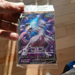 Pokemon TCG Mewtwo v SWSH229 FACTORY SEALED Black Star Promo - Image 4