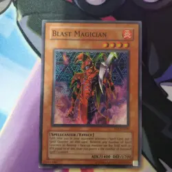 Yugioh Blast Magician FET-EN020 Unlimited Super Rare - MP - Image 1