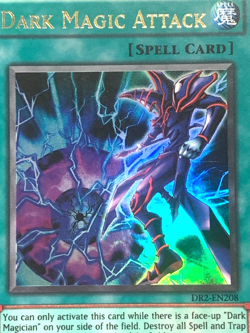 yugioh Dark Magic Attack DR2-EN208 Ultra Rare near mint - Image 4