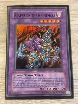 YUGIOH REAPER ON THE NIGHTMARE PGD-078 SUPER UNLIMITED ED 1996 - Image 1