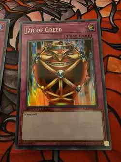 (3) Jar Of Greed - STP5-EN015 - Super Rare - Speed Duel - NM - Image 4