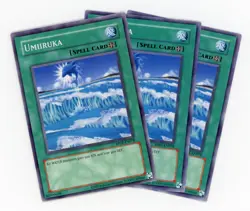 3x Yugioh Umiiruka RP01-EN078 Common Retro Pack Card Playset English - Image 1