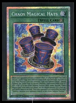 CORI-EN046 Chaos Magical Hats Starlight Rare 1st Ed YuGiOh - Image 1