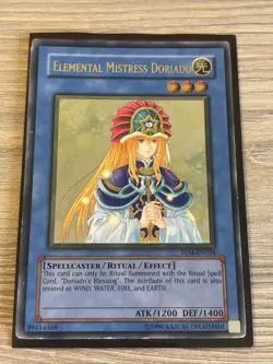 Yugioh- 1X Elemental Mistress Doriado - Rare - Unlimited - TLM-EN034 - - Image 1