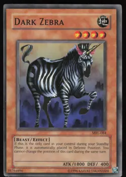 Yu-Gi-Oh! Dark Zebra NM Magic Ruler - Image 1