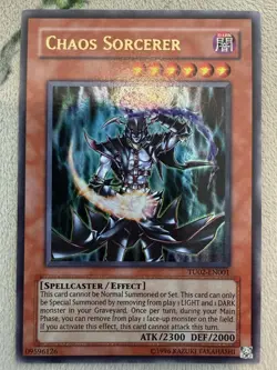 Chaos Sorcerer TU02-EN001 Ultra Rare Yugioh NM - Image 1