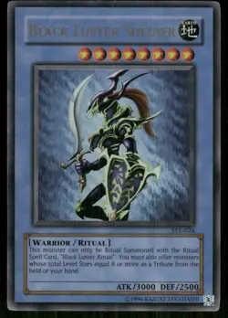 Black Luster Soldier SYE-024 Starter Deck: Yugi Evolution Yu-Gi-Oh Unlimited MP - Image 1