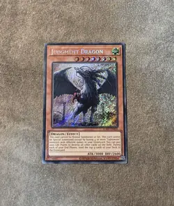 Judgment Dragon LODT Secret Rare REPRINT Edition M/NM Condition - Image 1