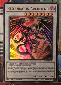 Yu-Gi-Oh! TCG Red Dragon Archfiend LC5D-EN069 1st Edition Ultra Rare - Image 1