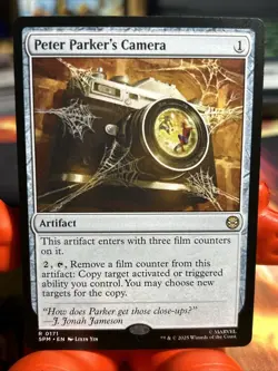 1 x Peter Parker's Camera - Marvel's Spider-Man - NM-Mint - MTG - Image 1