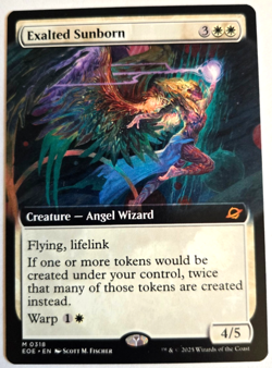 Exalted Sunborn (Extended Art) Mythic MTG Edge of Eternities Mythic NM - Image 1