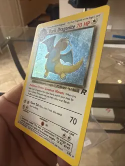 Pokemon TCG Dark Dragonite Holo Rare Card 5/110 WOTC Legendary Collection - Image 2
