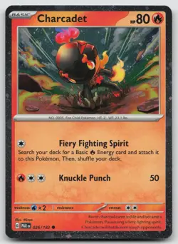 Charcadet 026/182 Holo Promo Miscellaneous Cards & Products Pokemon Holo NM - Image 1