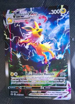 Jolteon VMAX SWSH184 SWSH: Sword & Shield Promo Cards Holo - Image 2