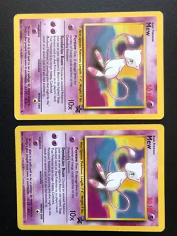 6 Mew (#8) Wizards of the Coast black star promo Pokemon rare card MP - Image 4