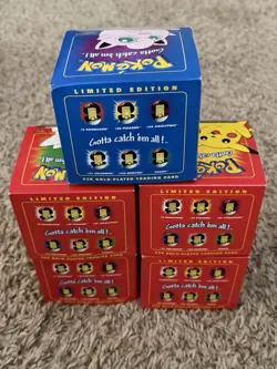 BURGER KING 1999 POKEMON 23K GOLD PLATED TRADING CARD COMPLETE SET - Image 3