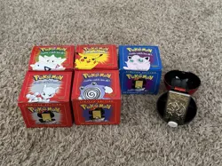 BURGER KING 1999 POKEMON 23K GOLD PLATED TRADING CARD COMPLETE SET - Image 5