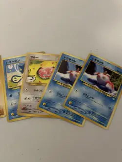 Vintage Japanese WOTC Pokemon Trading Card LOT With DUPES MINT CONDITION LOT - Image 2
