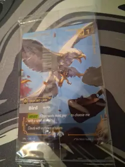 Riftbound Unleashed Token Bird Brush Promo Cards sealed - Image 2