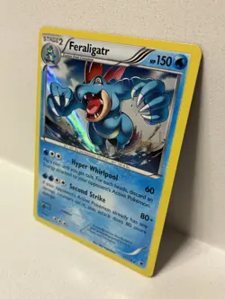 Pokemon TCG Feraligatr Holo Rare Card 17/119 XY Phantom Forces - Image 2