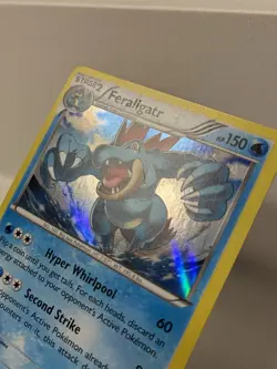 Pokemon TCG Feraligatr Holo Rare Card 17/119 XY Phantom Forces - Image 3