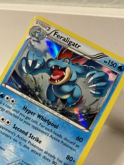 Pokemon TCG Feraligatr Holo Rare Card 17/119 XY Phantom Forces - Image 4