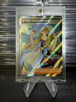 Pokemon TCG Mega Evolution Lillie’s Determination Full Art Trainer Card 169/132 - Image 1
