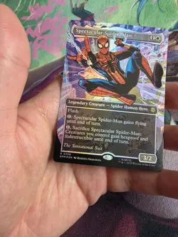 ❄Spectacular Spider-Man 0239 Textured Foil Magic The Gathering PACK FRESH❄ - Image 5