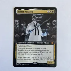 MTG Mister Negative Marvel's Spider-Man Extended Art Mythic - Image 1