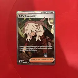 AZ's Tranquility 106/086 Ultra Rare ME04: Chaos Rising Pokemon NM/M - Image 1