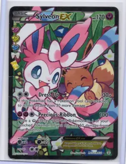 Pokemon Sylveon EX RC32/RC32 Generations Ultra Rare Full Art Holo 170 HP English - Image 1