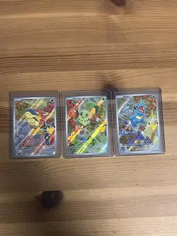 Pokemon TCG First Partner Illustration Collection Series 2 Johto Gen 2 Set NM/M - Image 1