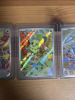 Pokemon TCG First Partner Illustration Collection Series 2 Johto Gen 2 Set NM/M - Image 3