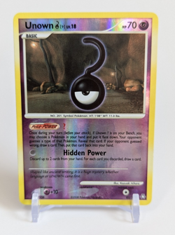 Unown [U] Pokemon 2008 Legends Awakened 82/146 Reverse Holo Uncommon - Image 1